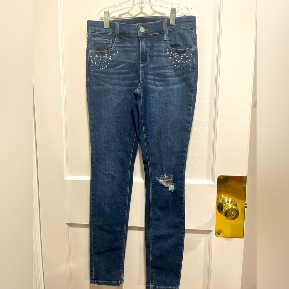 IMPERIAL GIRL EMBELLISHED JEANS